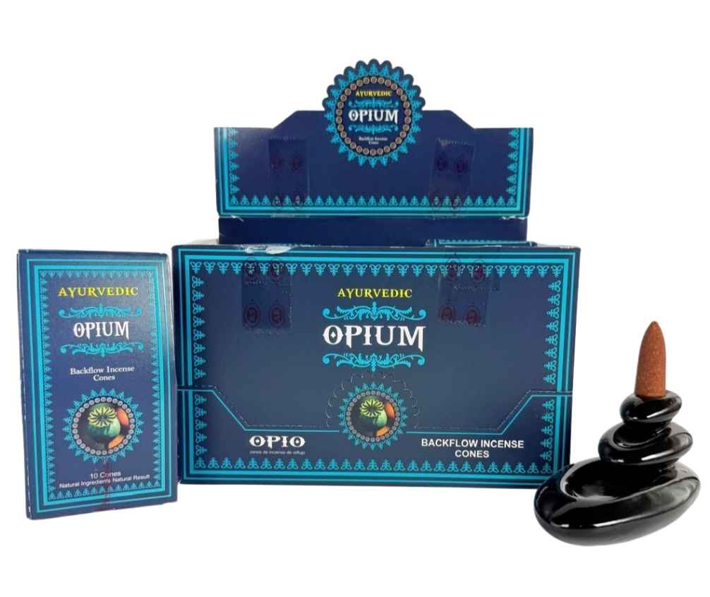 Ayurvedic Opium Incense Backflow Cones
